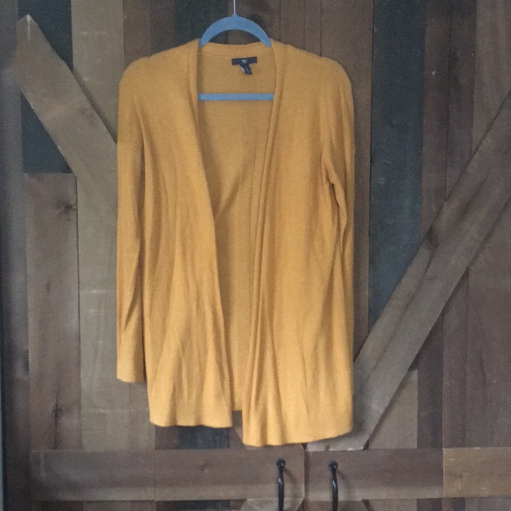 Gap cardigan mustard color - Picture 1 of 9